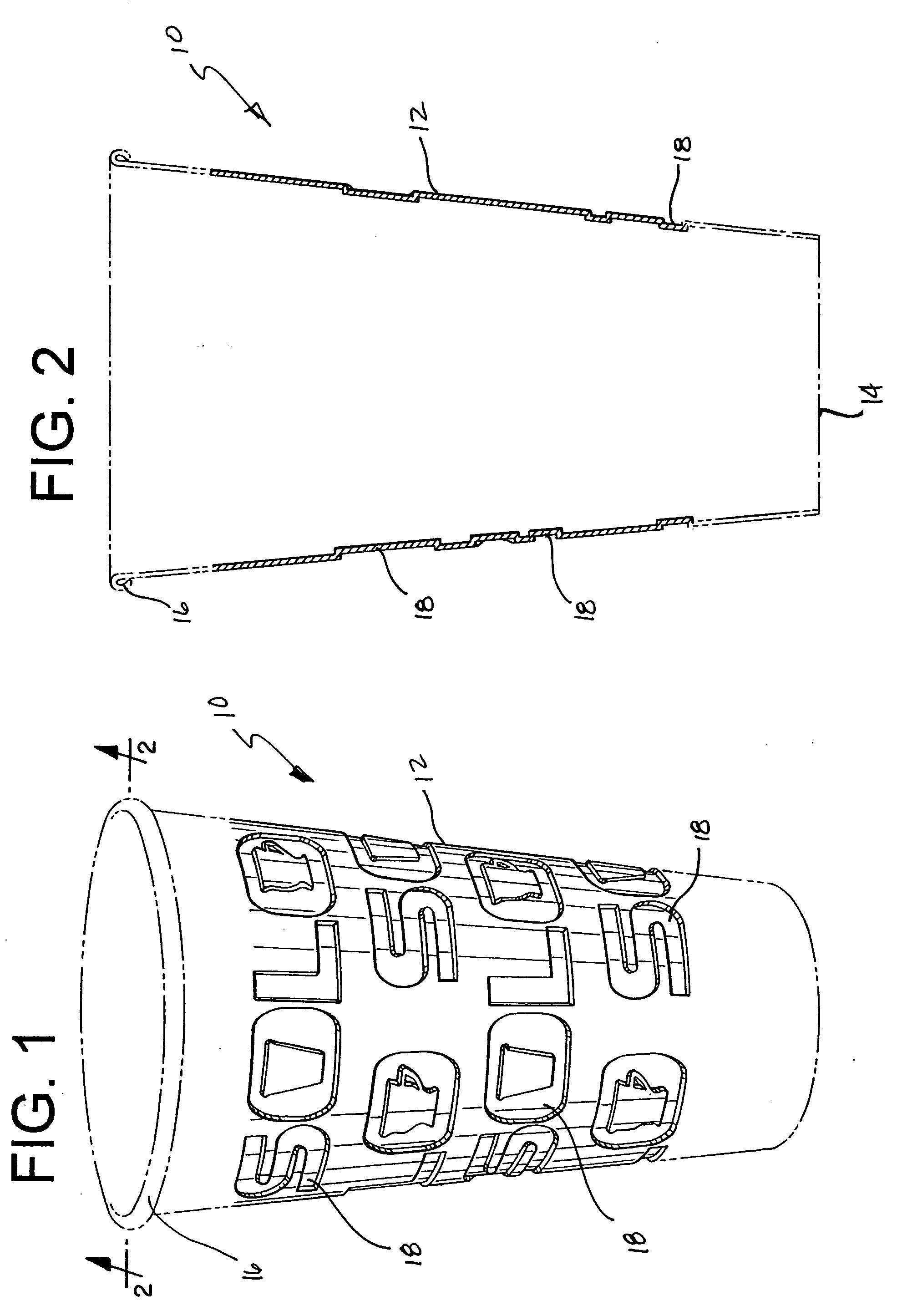 Single-wall paper container with integrally embossed/debossed side wall with improved grip-ability