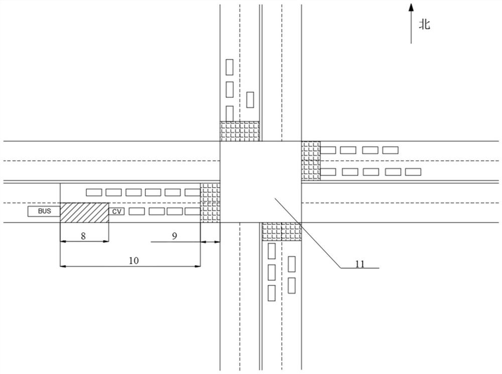 A Bus Priority Method at Reservation Intersections for Intermittent Bus Lanes