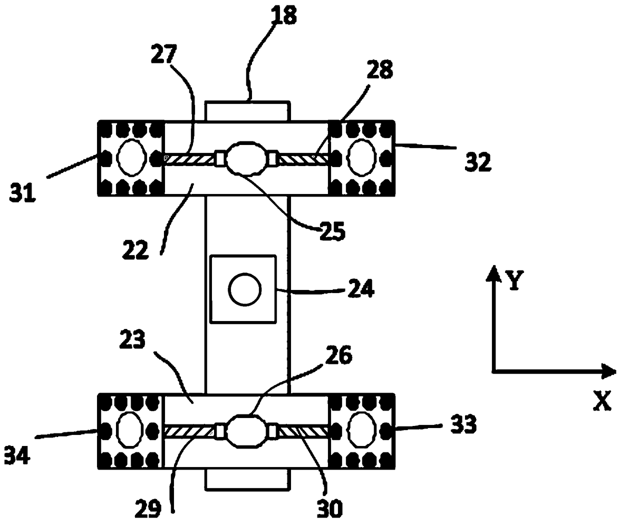 Automatic feeding device for film