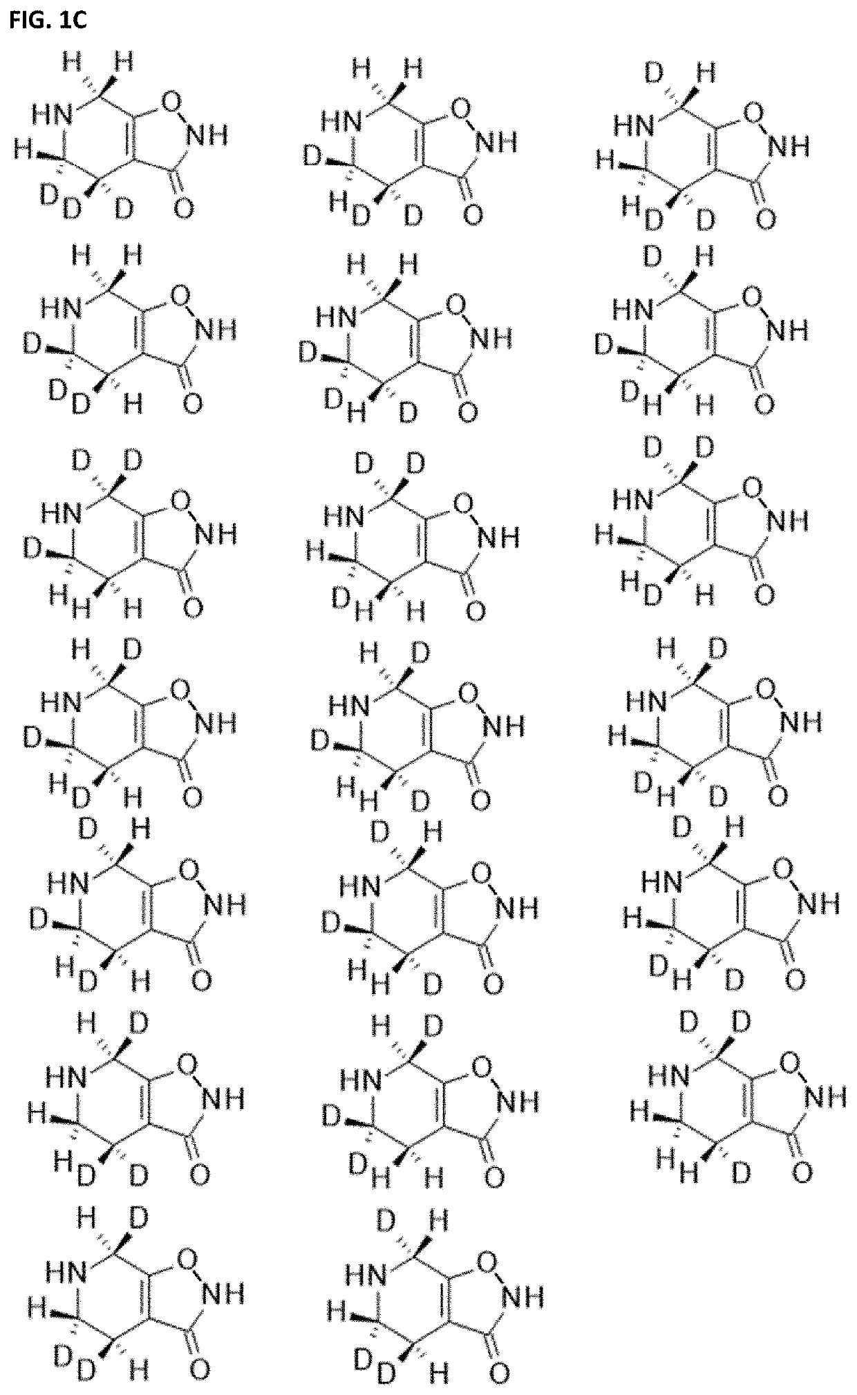 Ring deuterated gaboxadol and its use for the treatment of psychiatric disorders