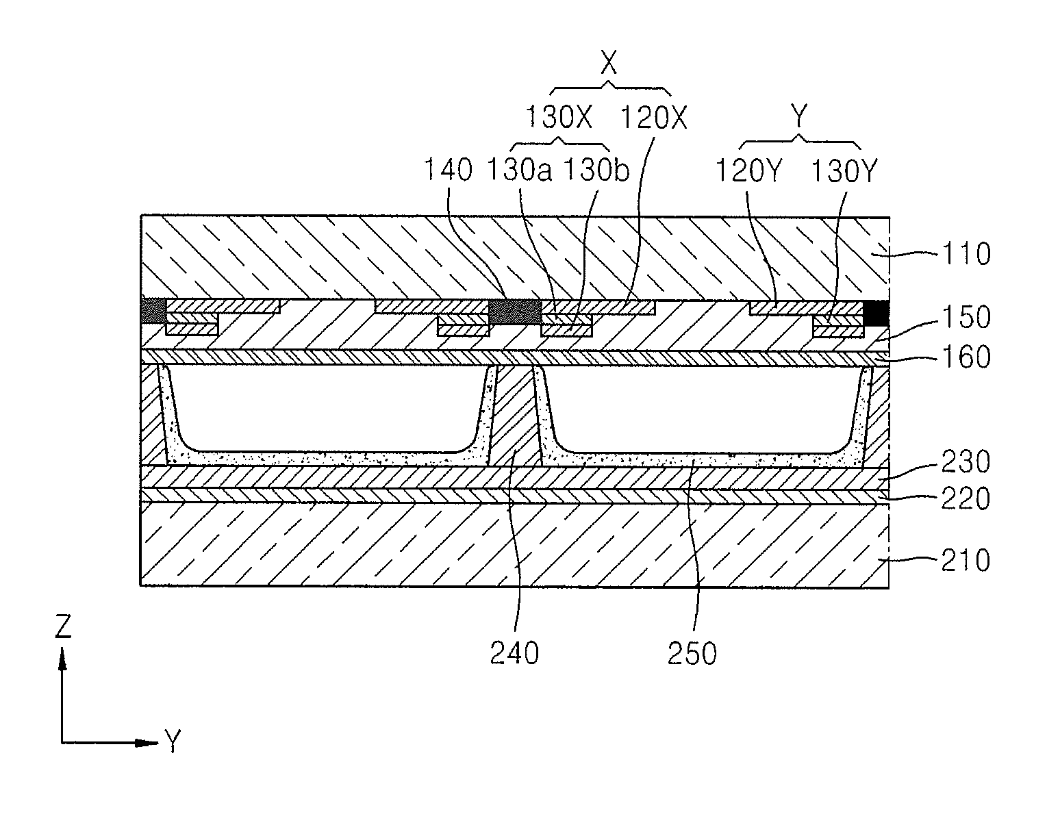 Substrate structure for plasma display panel, method of manufacturing the substrate structure, and plasma display panel including the substrate structure