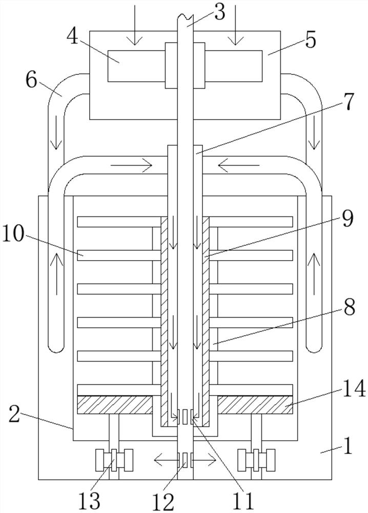 Drying kettle for sodium cyanate production and production process thereof