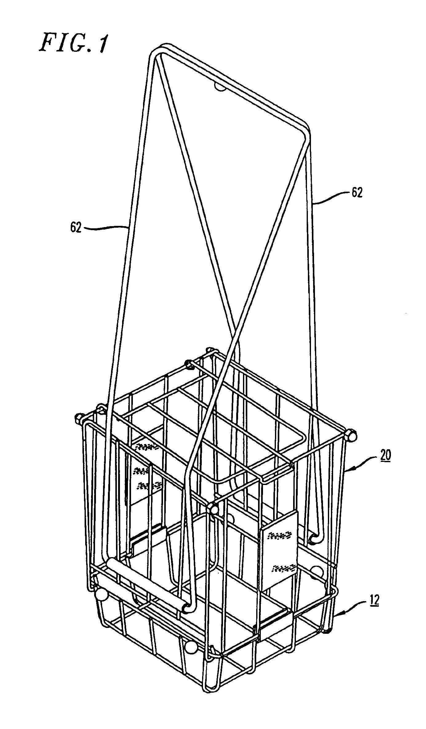 Collapsible basket assembly