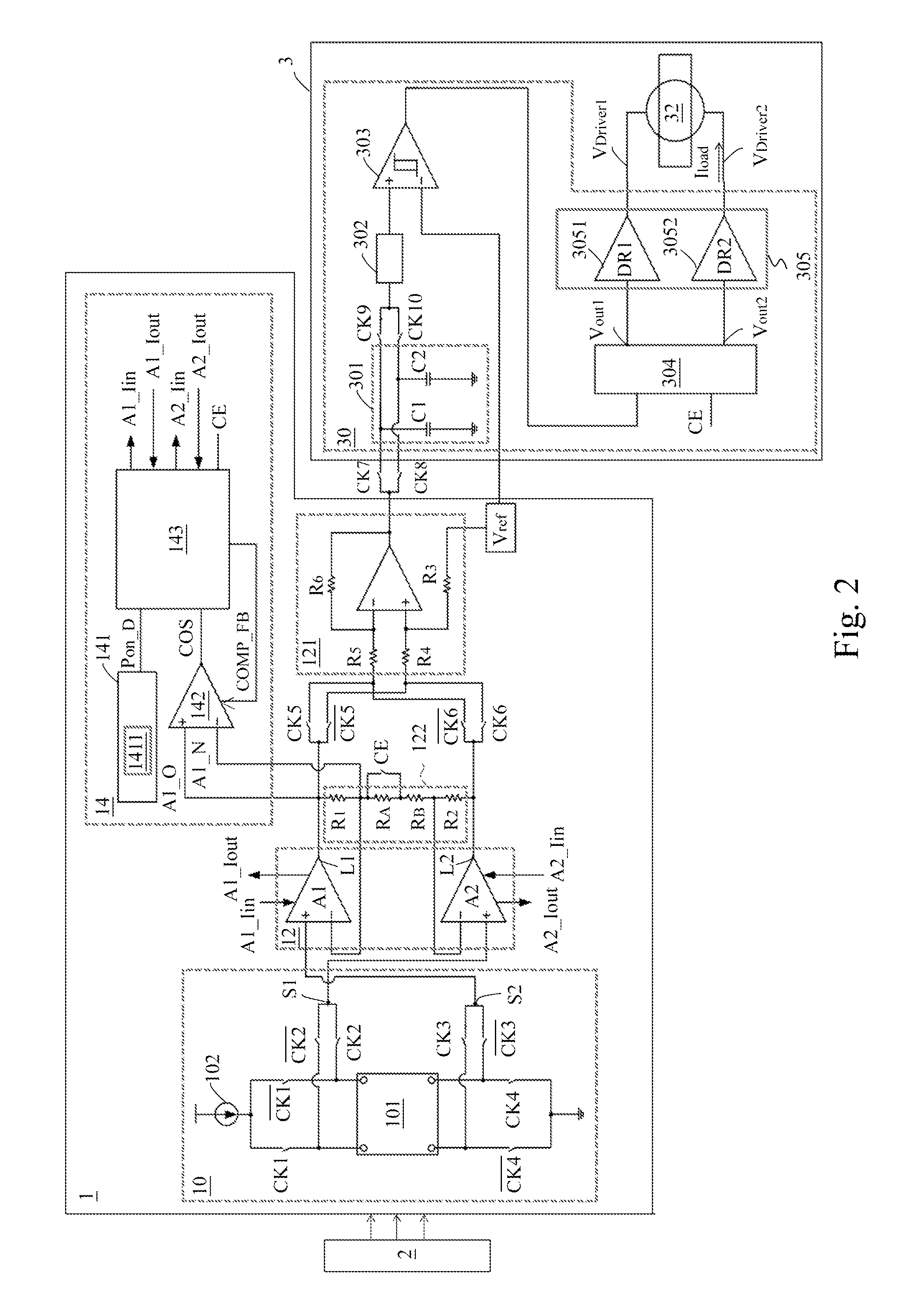 Auto calibration driver IC and its application motor driver system