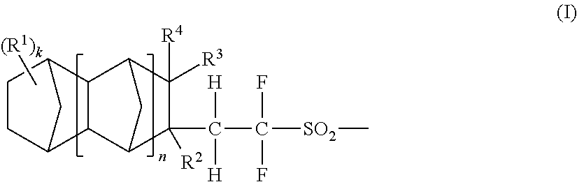 Acid generators, sulfonic acids, sulfonyl halides, and radiation sensitive resin compositions