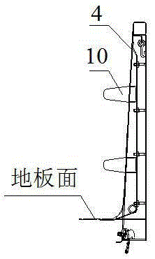 Side wall assembly of open wagon special for railway ore