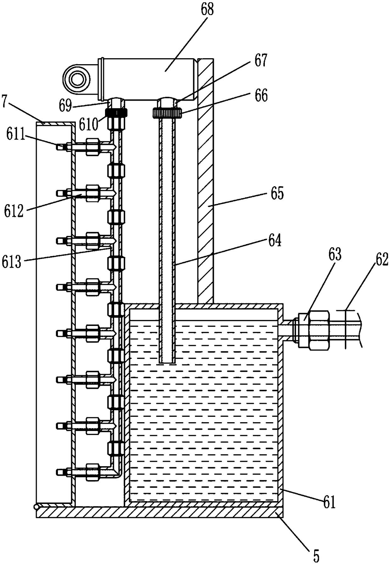 Dust isolating device for coal blasting mining