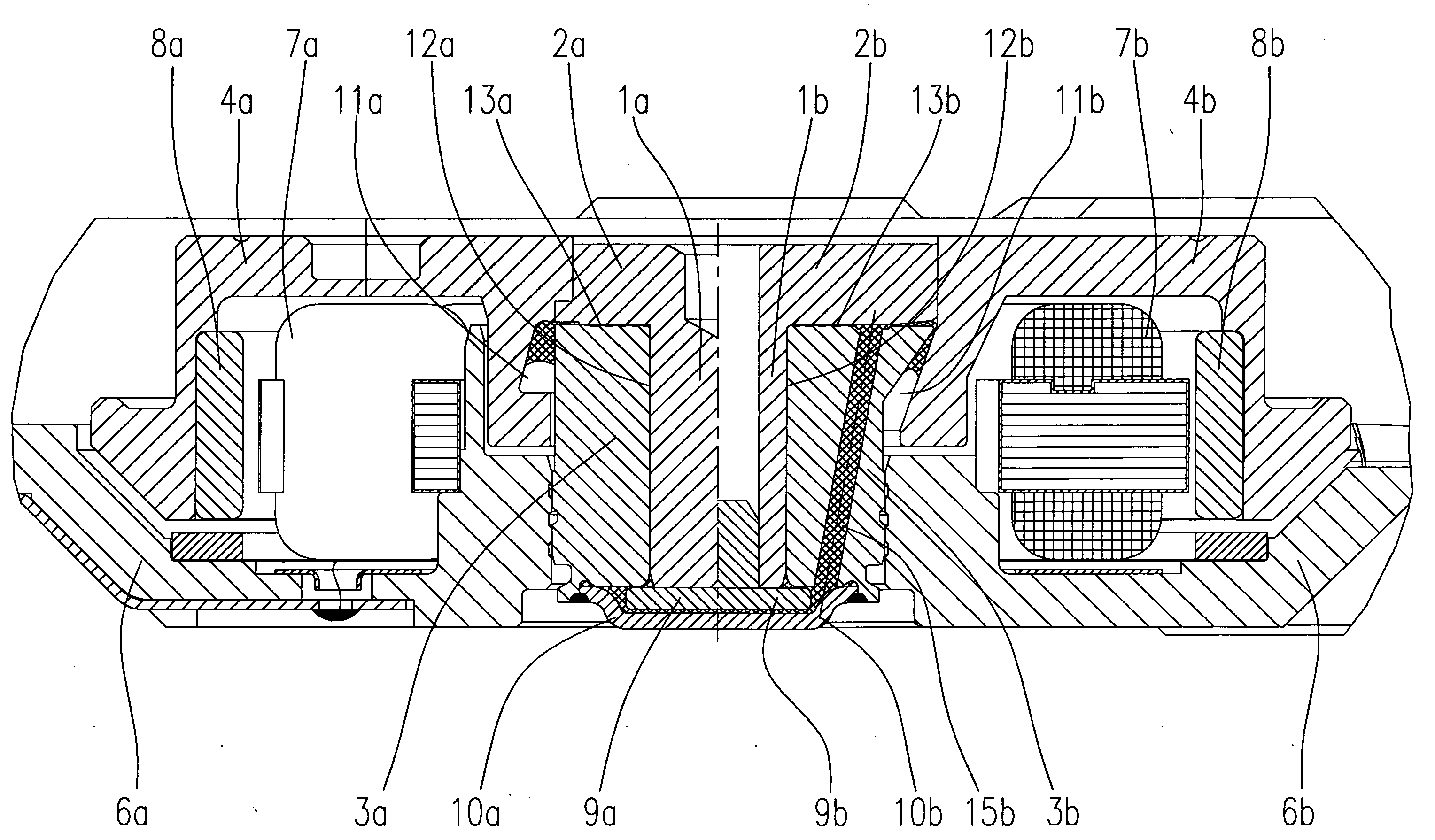 Spindle motor having a fluid dynamic bearing system