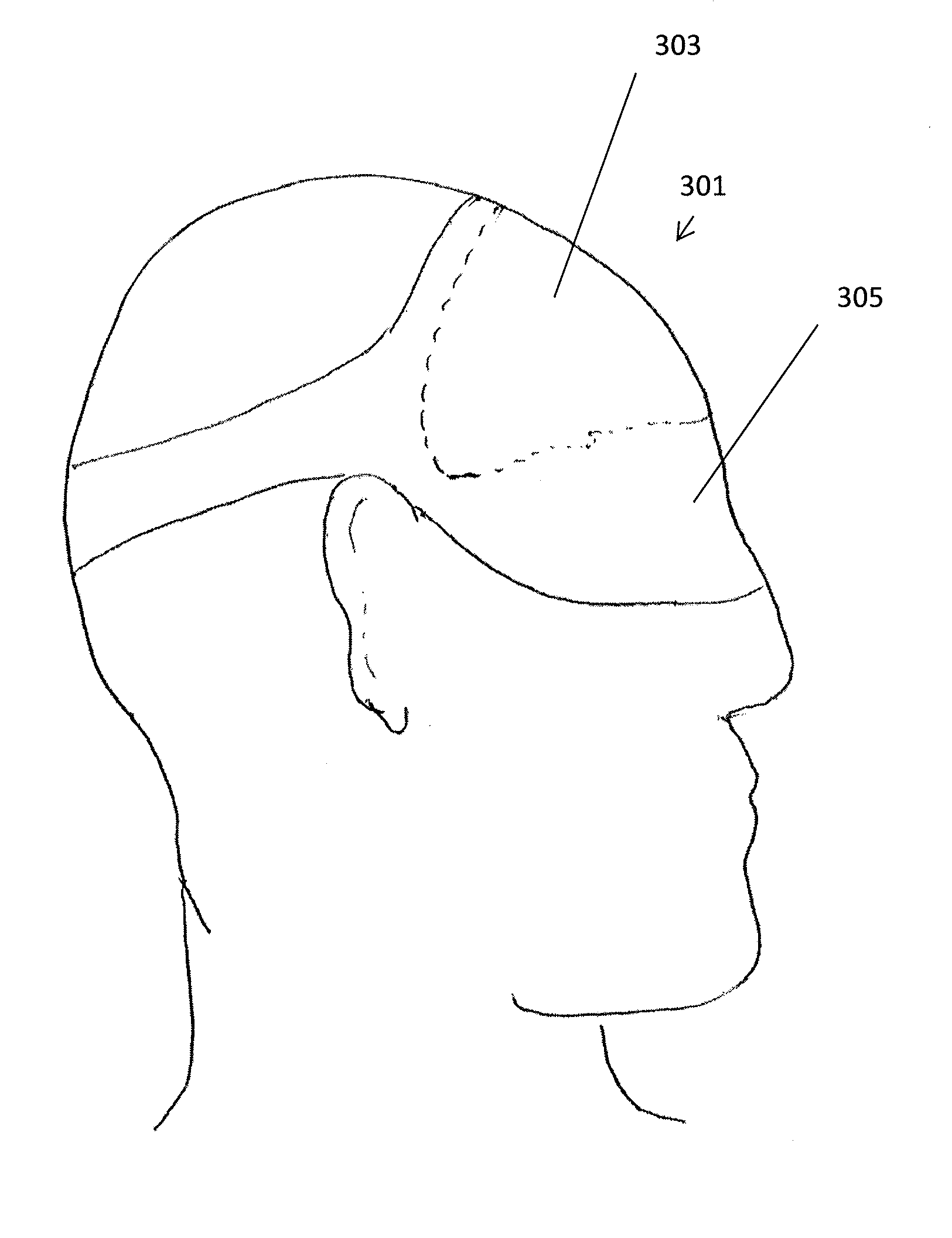 Non-invasive brain temperature regulating devices for enhancing sleep