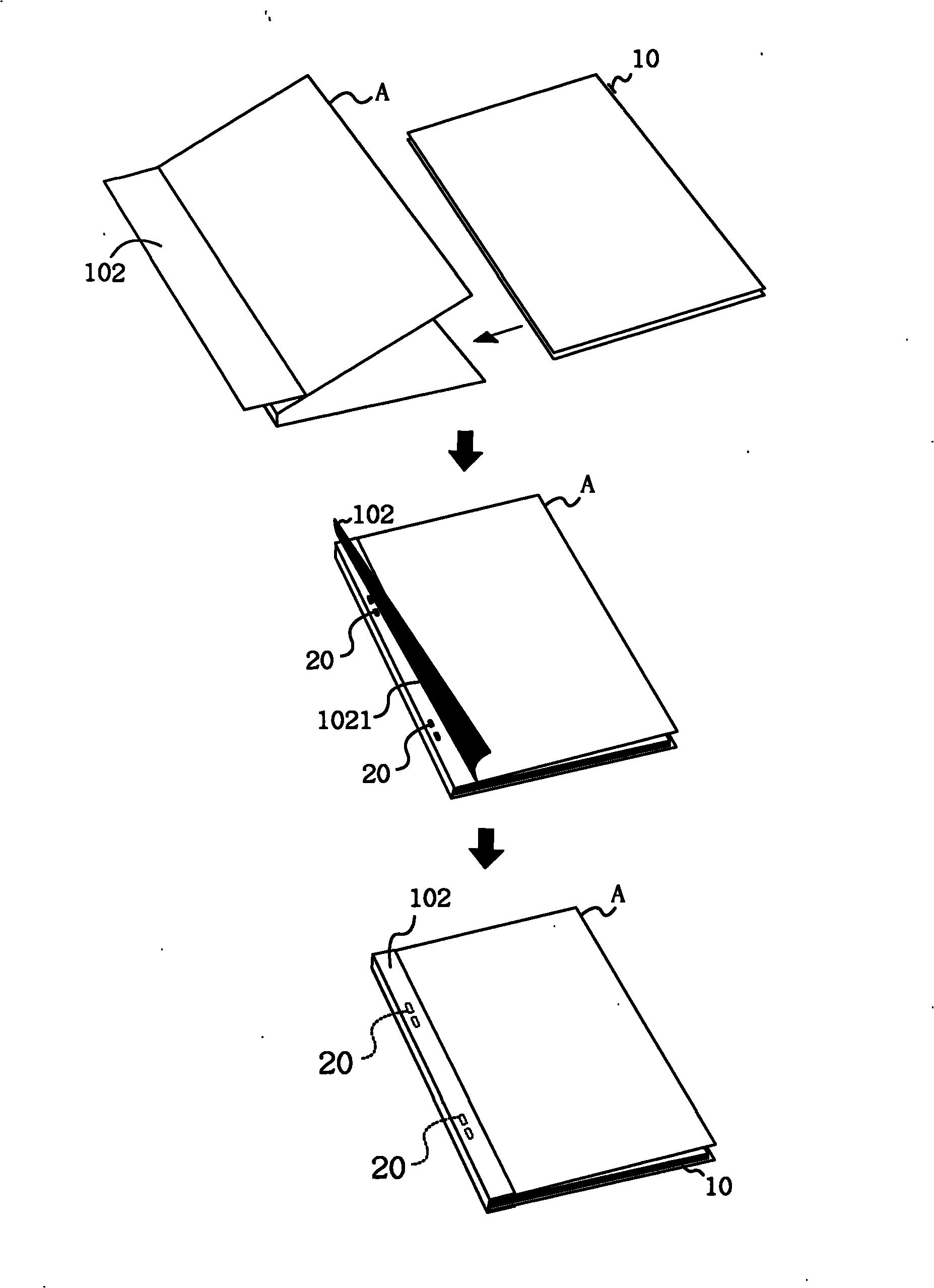 Cover for document-binding