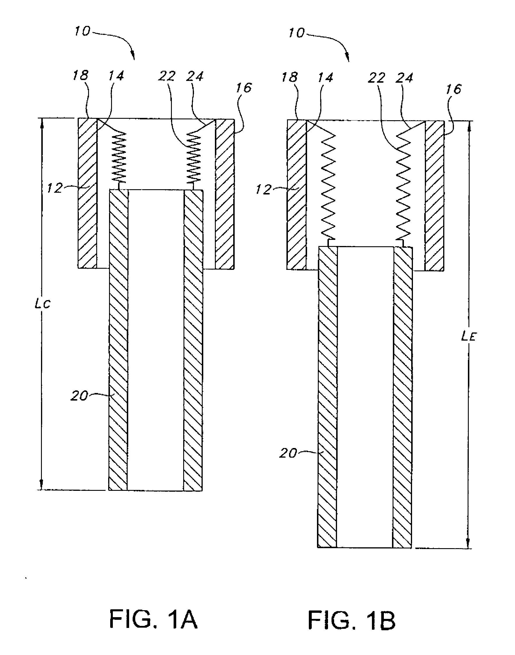 Variable length endovascular graft prosthesis adapted to prevent endoleaks