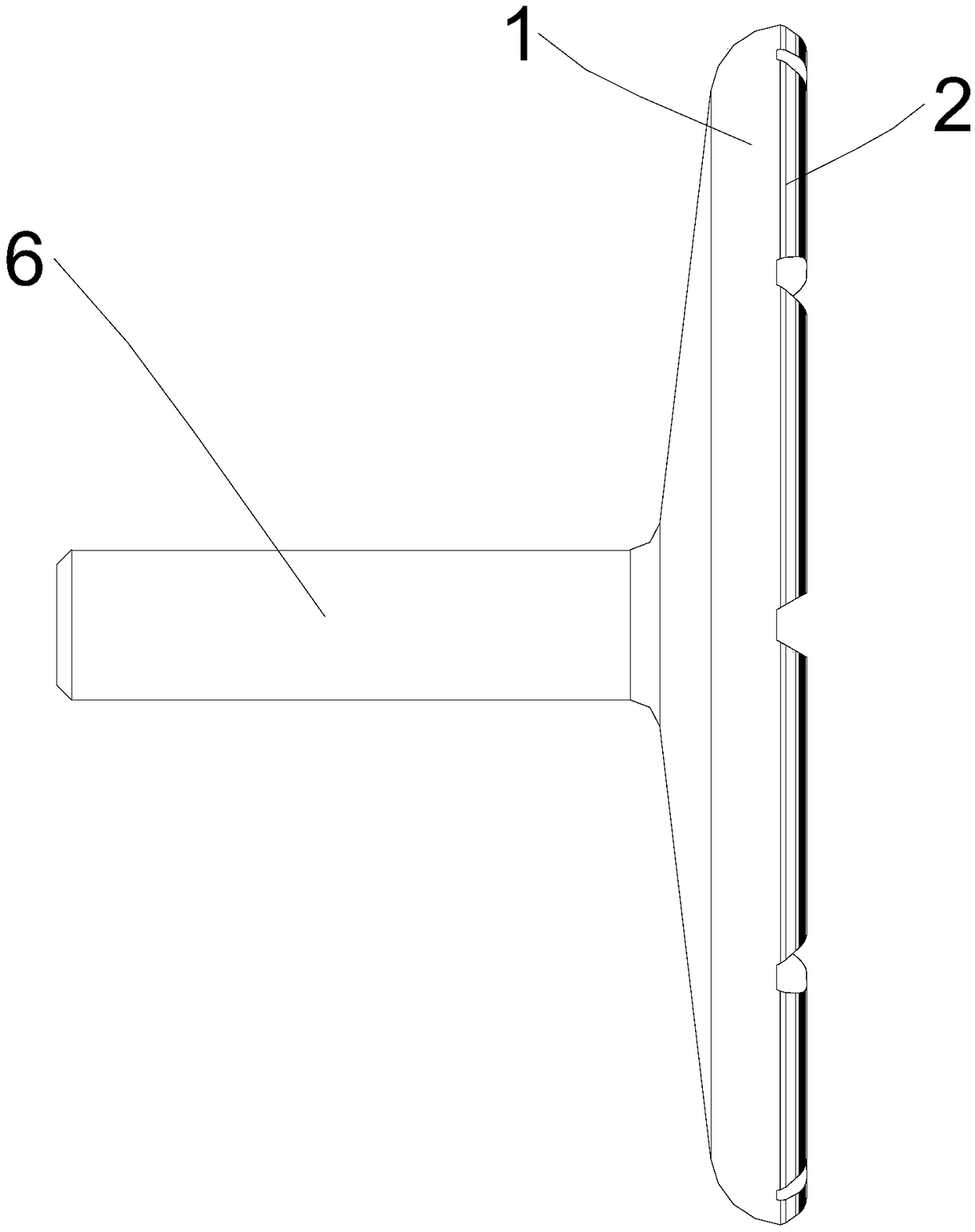 Diamond grinding cutter disc and grinding device