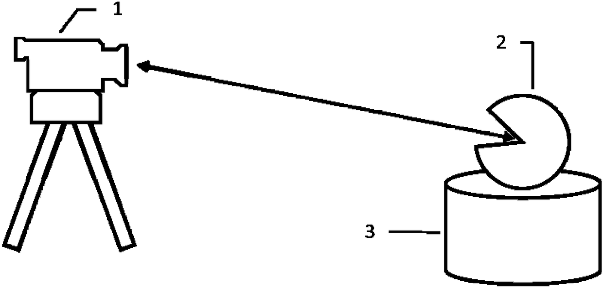 A large field of view camera calibration method based on laser tracker