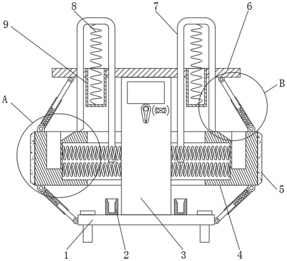 New energy vehicle anti-collision charging pile