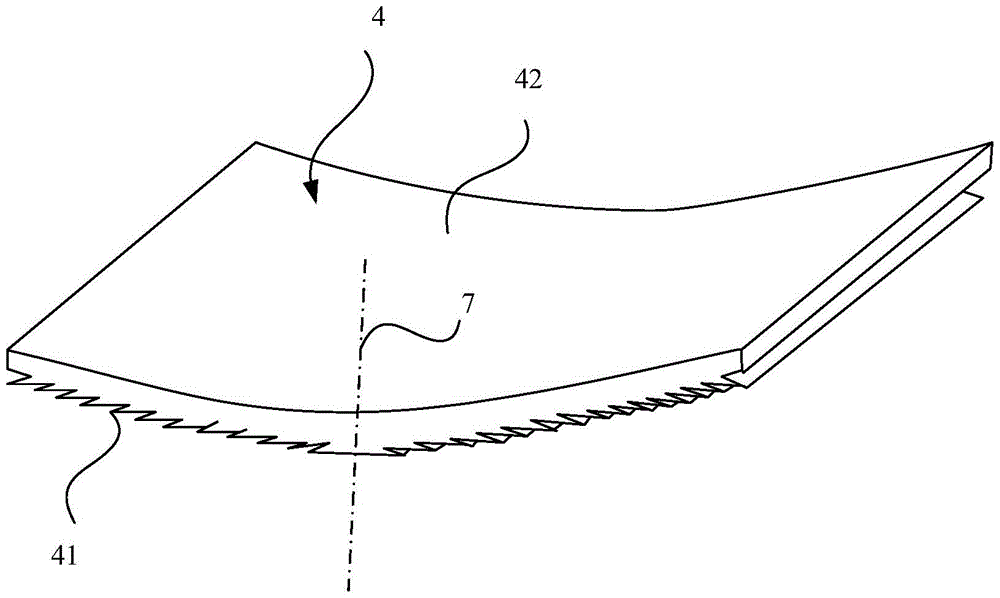 Backlight module, diffusion plate and curved display device of curved display device