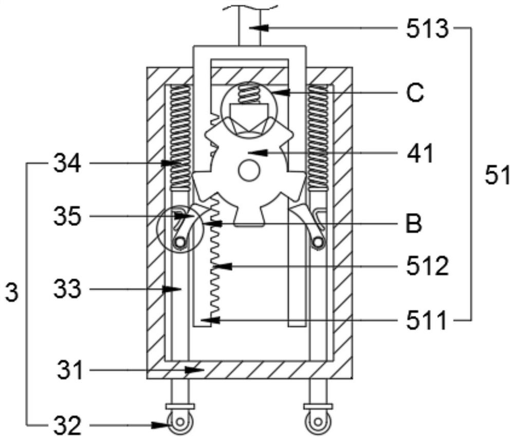 Rotary air pre-heater cleaning device