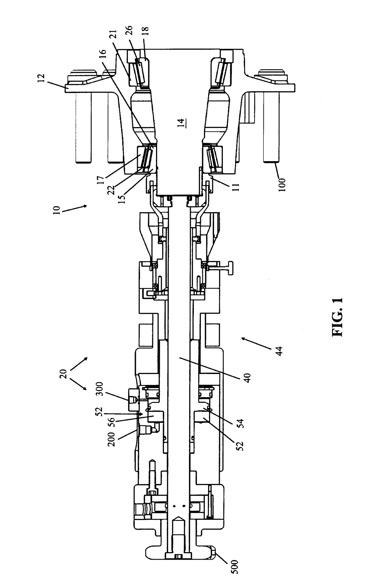 Systems and methods for preloading a bearing