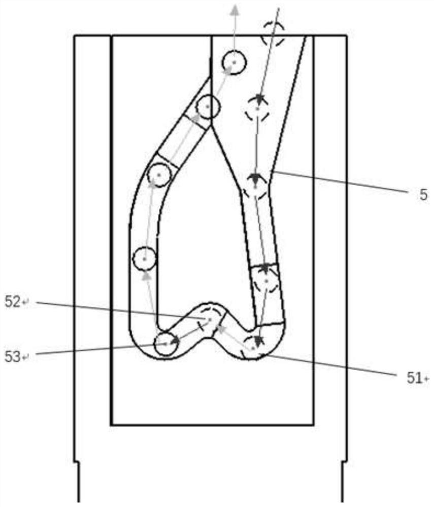 Locking device for plastic refueling and charging port cover and using method thereof