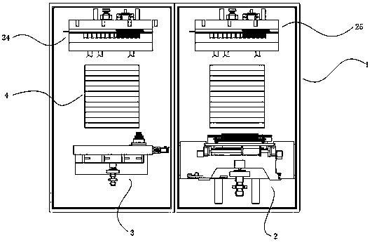 Horizontal type uniform-air-pressure pipe expansion device