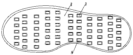 Light foaming TPU shoe sole and manufacturing process thereof