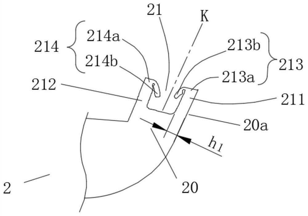 Car window assembly with decorating part