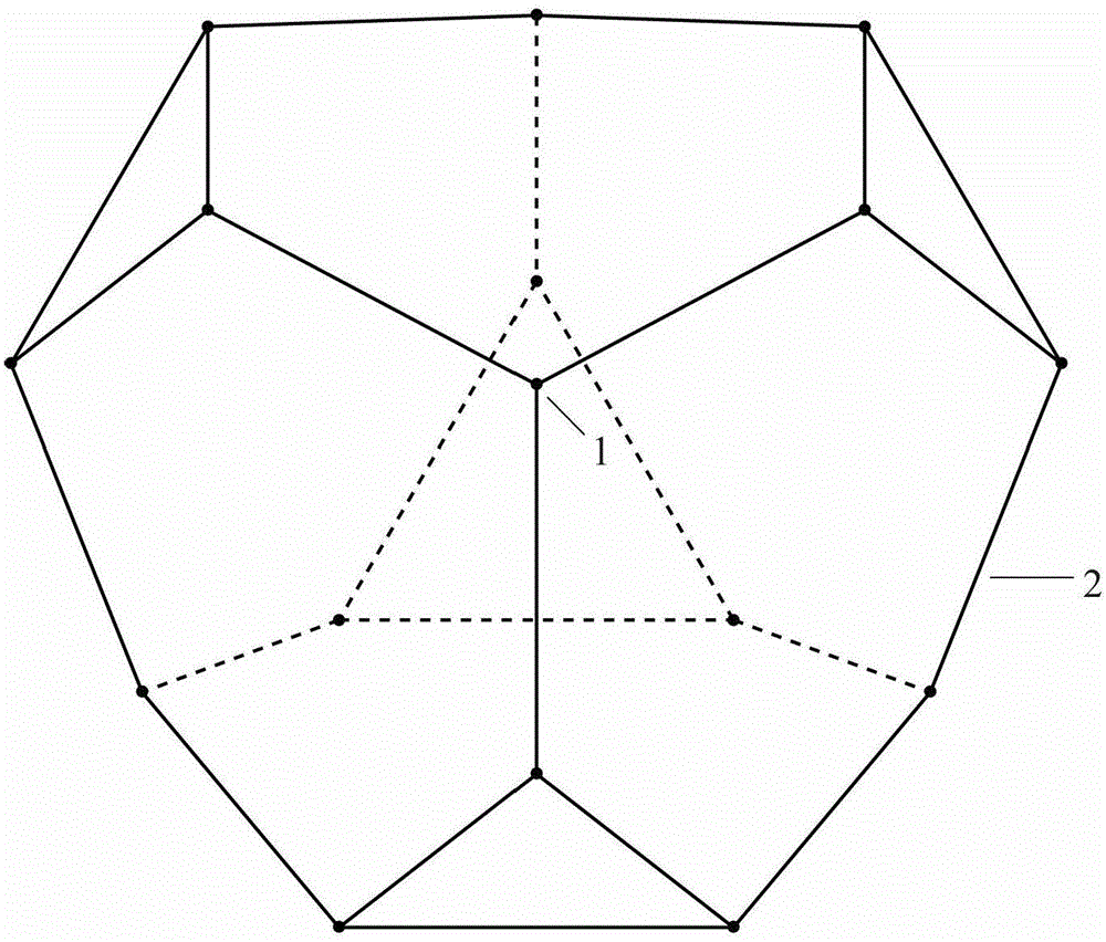 Regular tetrahedral symmetrical deployable mechanism unit