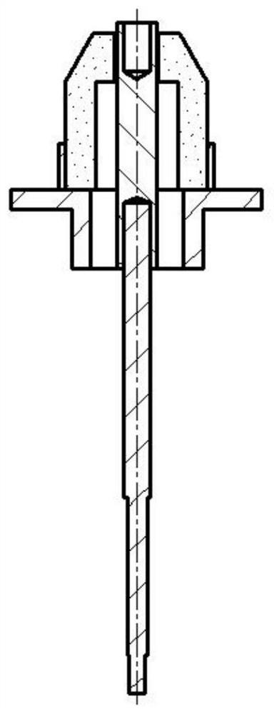 A coupling cavity traveling wave tube energy transmission structure and its assembly method