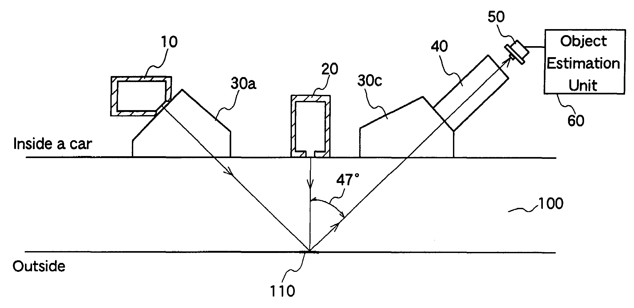 Deposit detector and control device using it