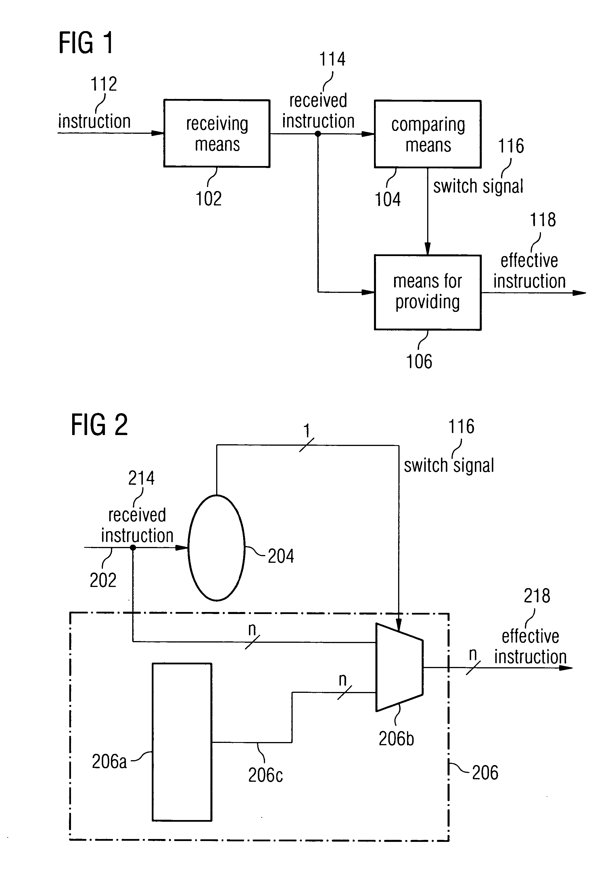 Controller and method for processing instructions