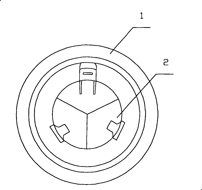 Assembled artificial heart biological valve treatment device for repeated replacement under minimally invasive surgery