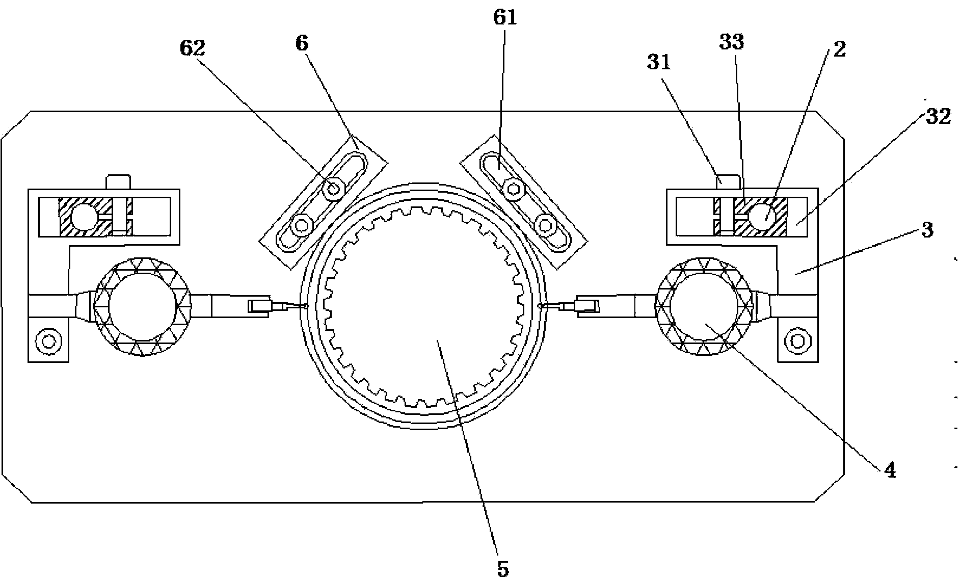 Position detecting tool for shifting fork pocket of synchronizer gear sleeve