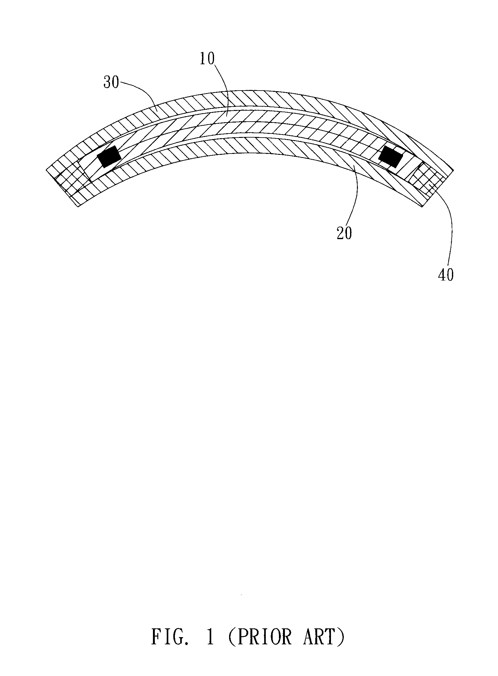 Curve-Shaped Display Module, Manufacture Method Thereof, and Manufacture Apparatus for Manufacturing the Same