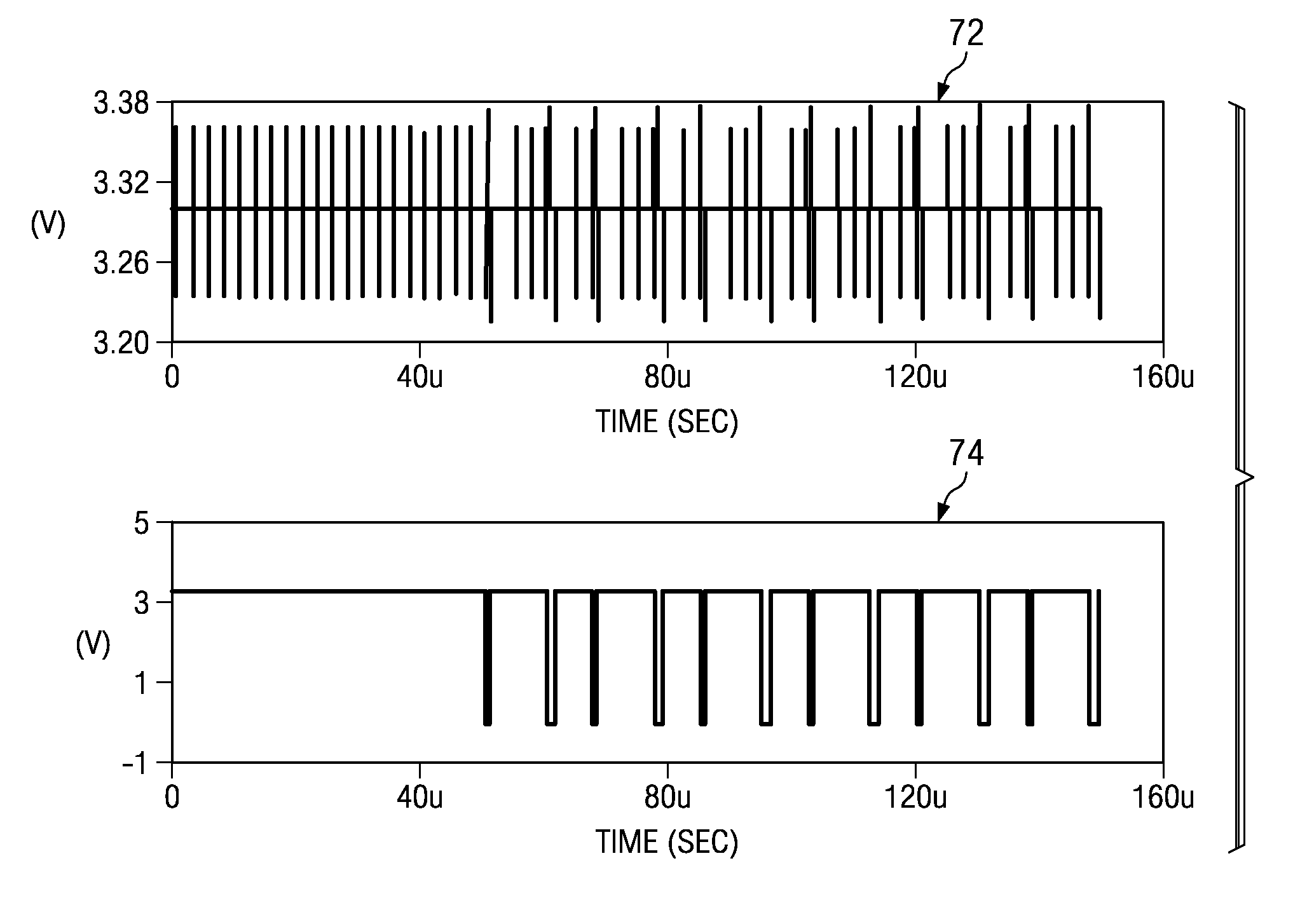 Transistor overcurrent detection circuit with improved response time
