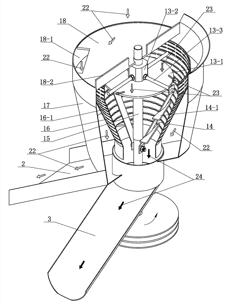 Wild jujube kernel removing machine