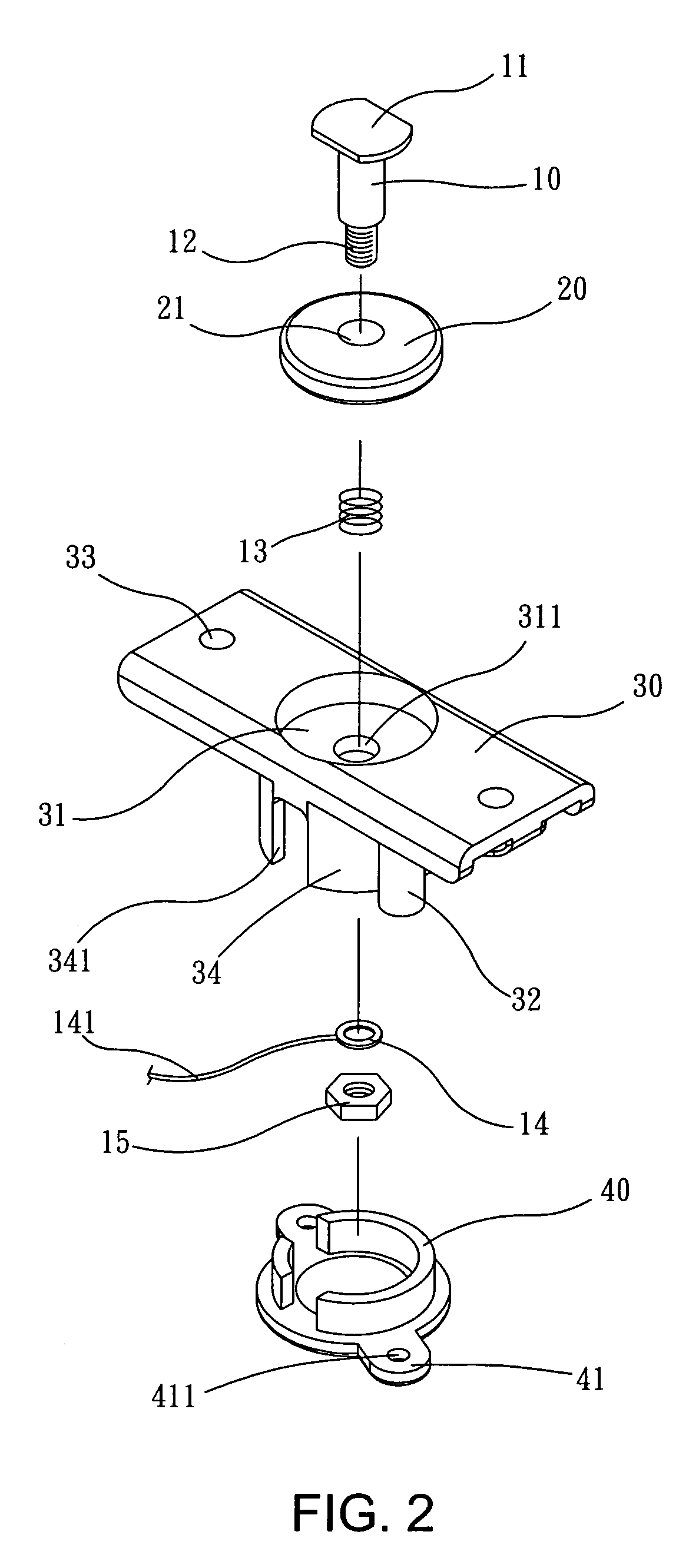 Battery conducting device for motorized scooter