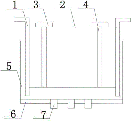 Drainage sluice structure