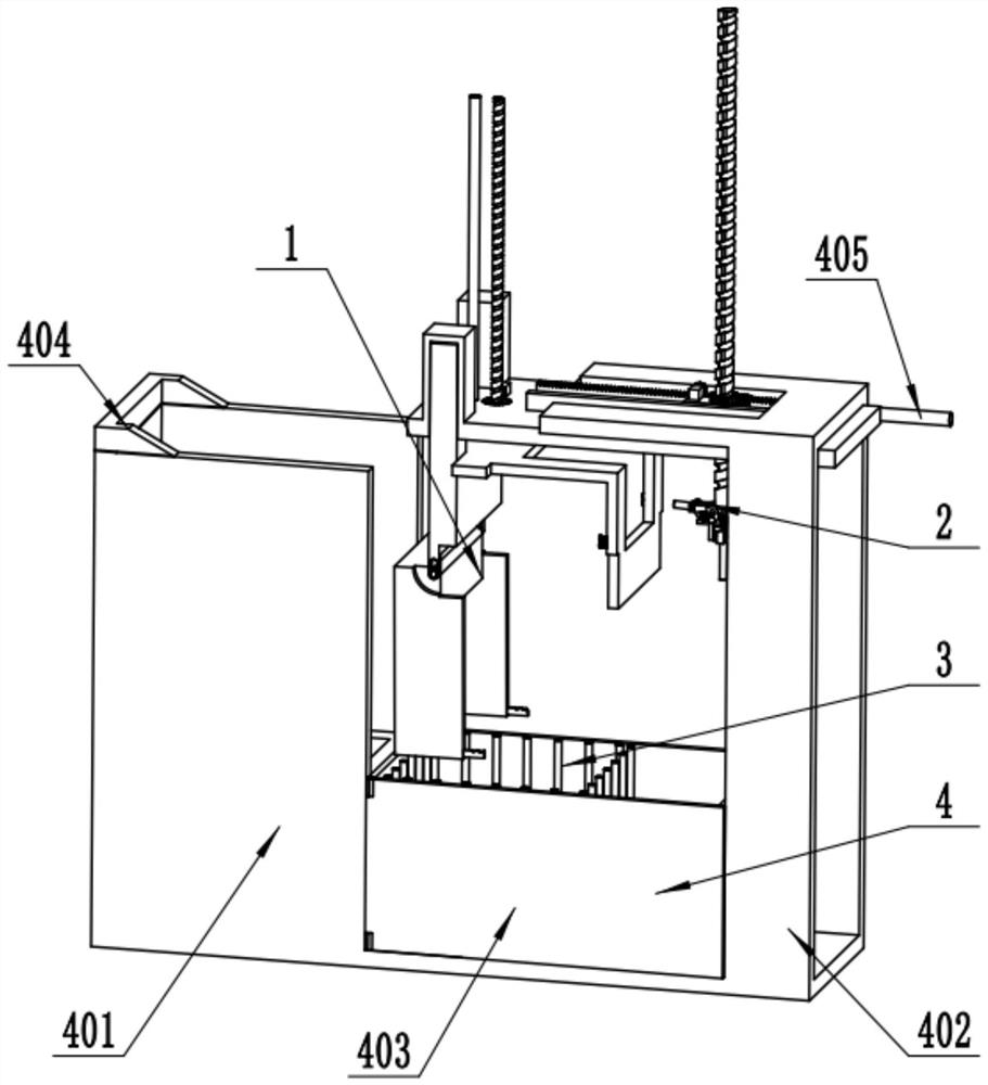 Laboratory animal cage cleaning device