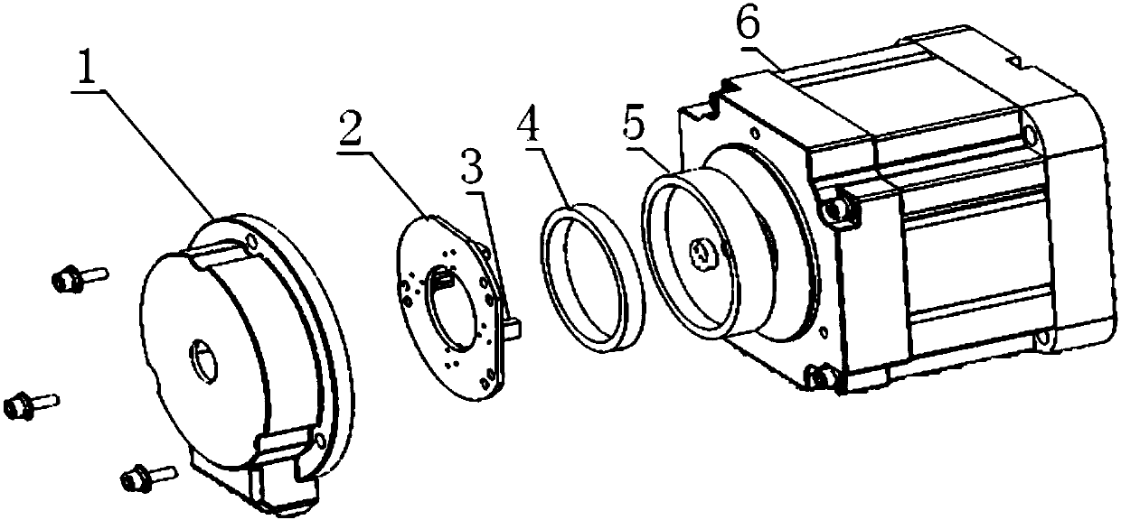 Magnetic encoder, motor and angle calculation method of motor