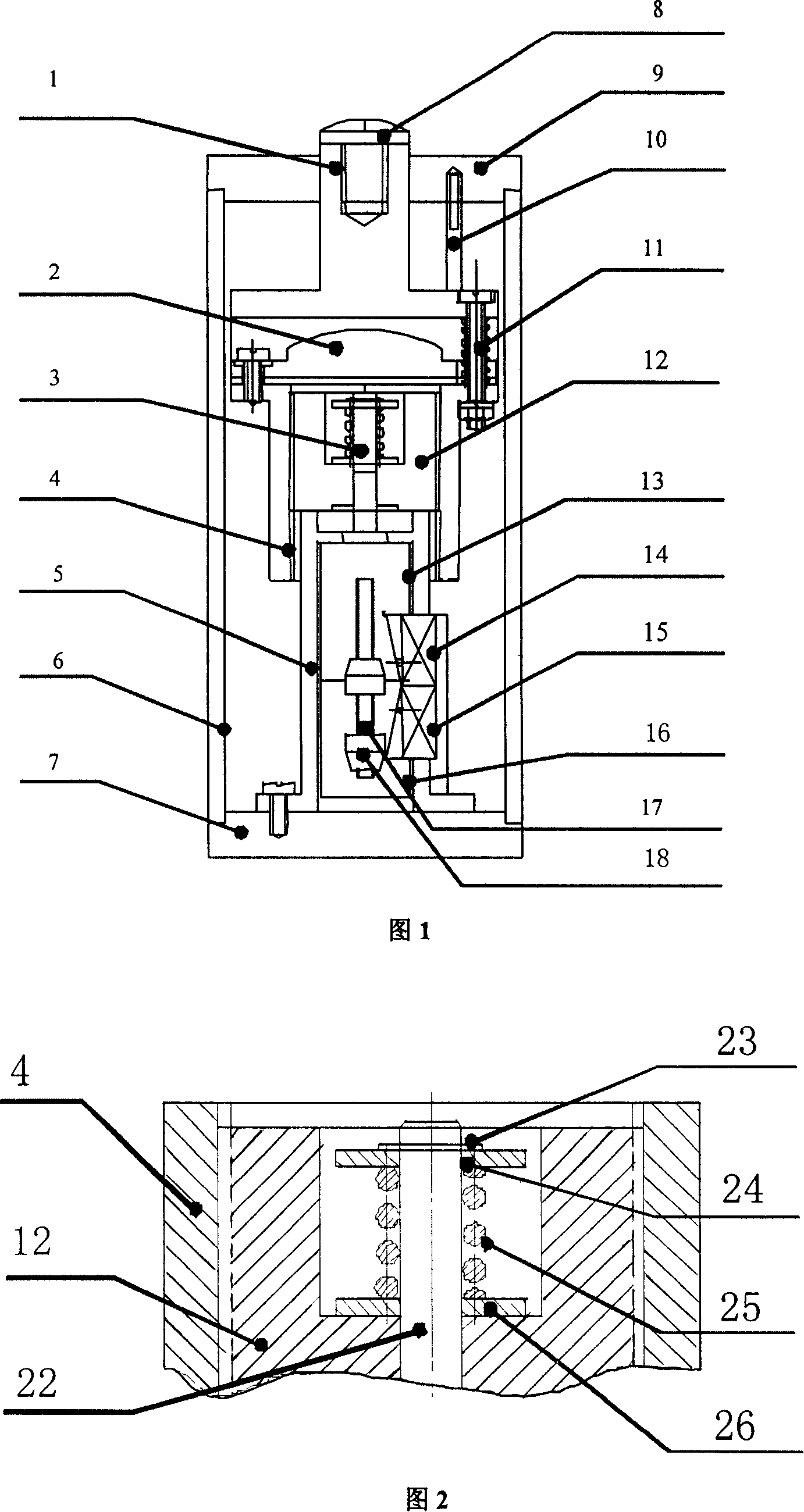 Electric pressure execute shoring method and precision electric support thereof