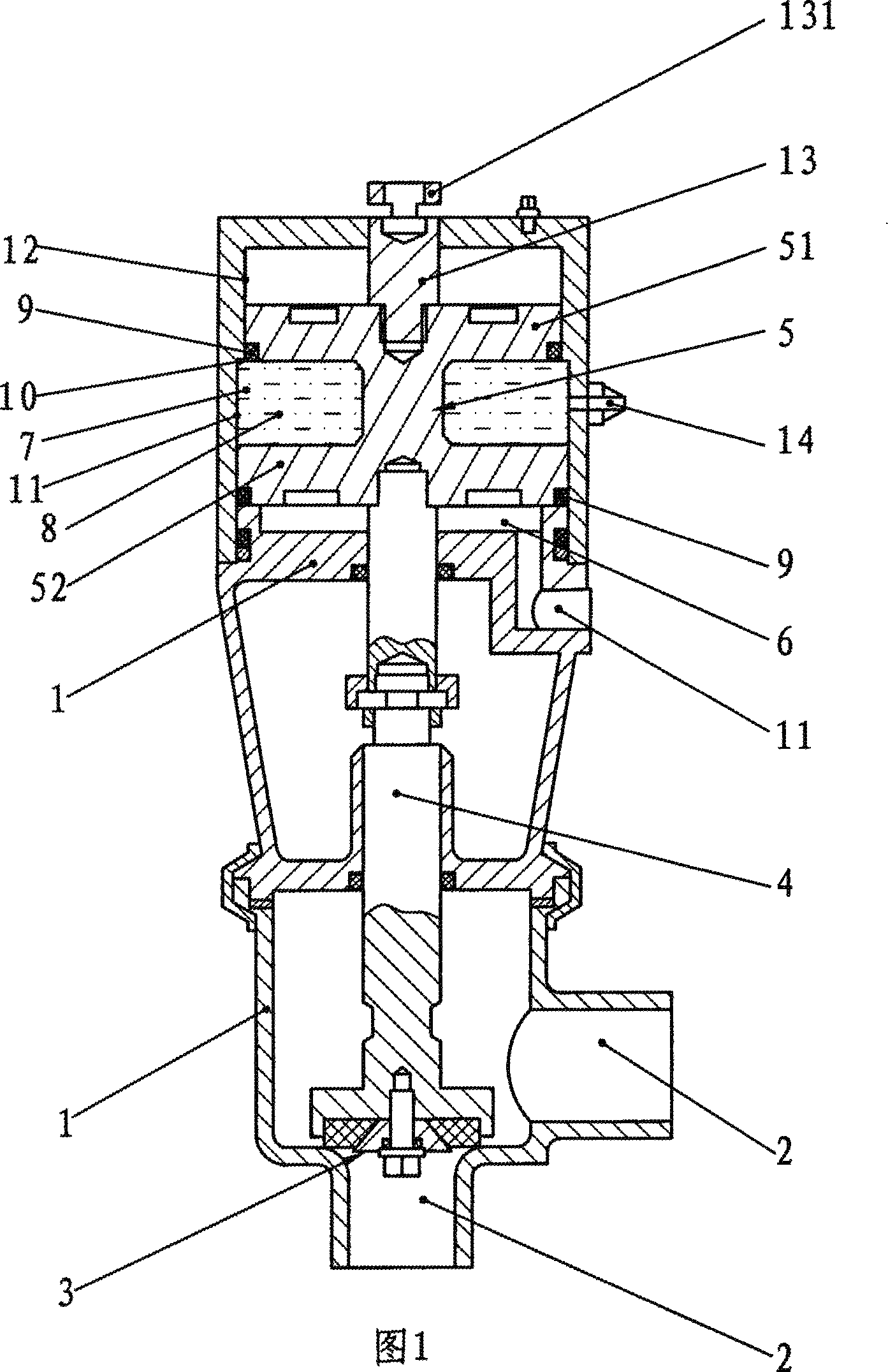 Liquid-controlled type multi-purpose valve