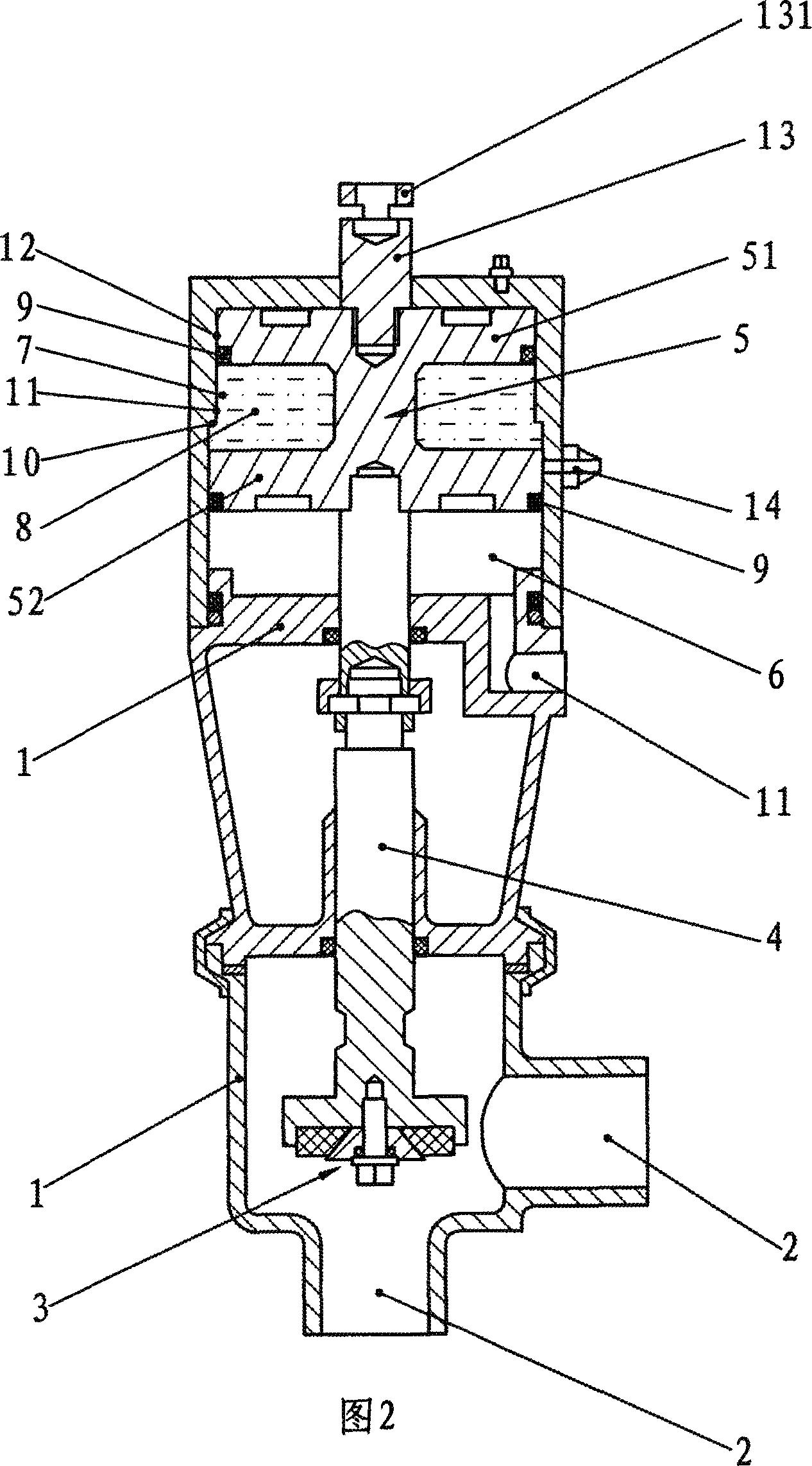 Liquid-controlled type multi-purpose valve