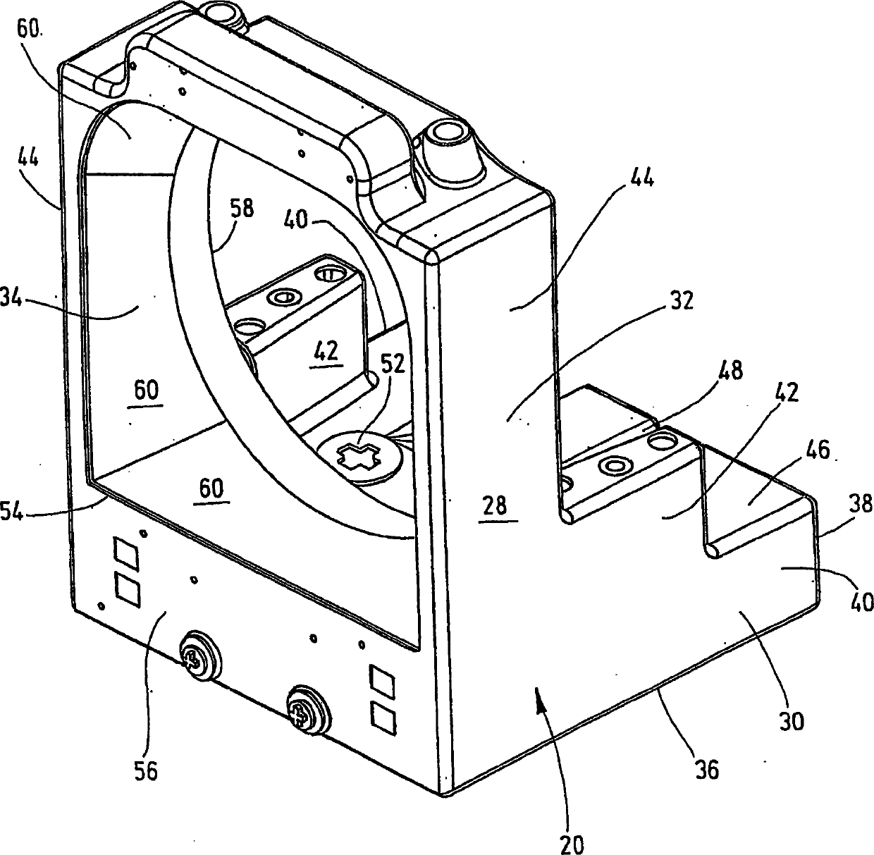 Fluid cooling device