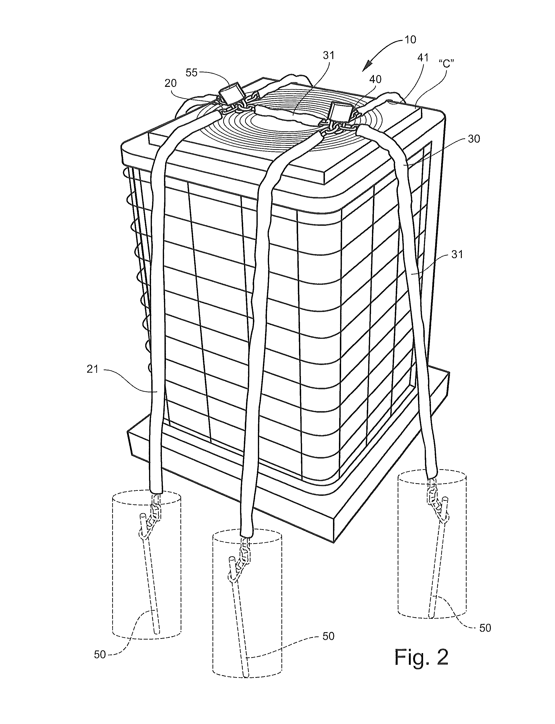 HVAC theft deterrent apparatus and method