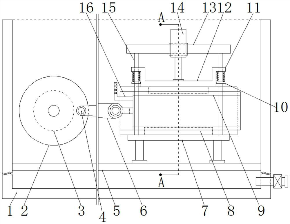 Oil pipe inner wall cleaning device for oil development