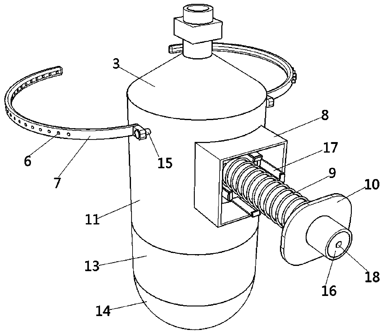 Multifunctional protector for tracheotomy tube