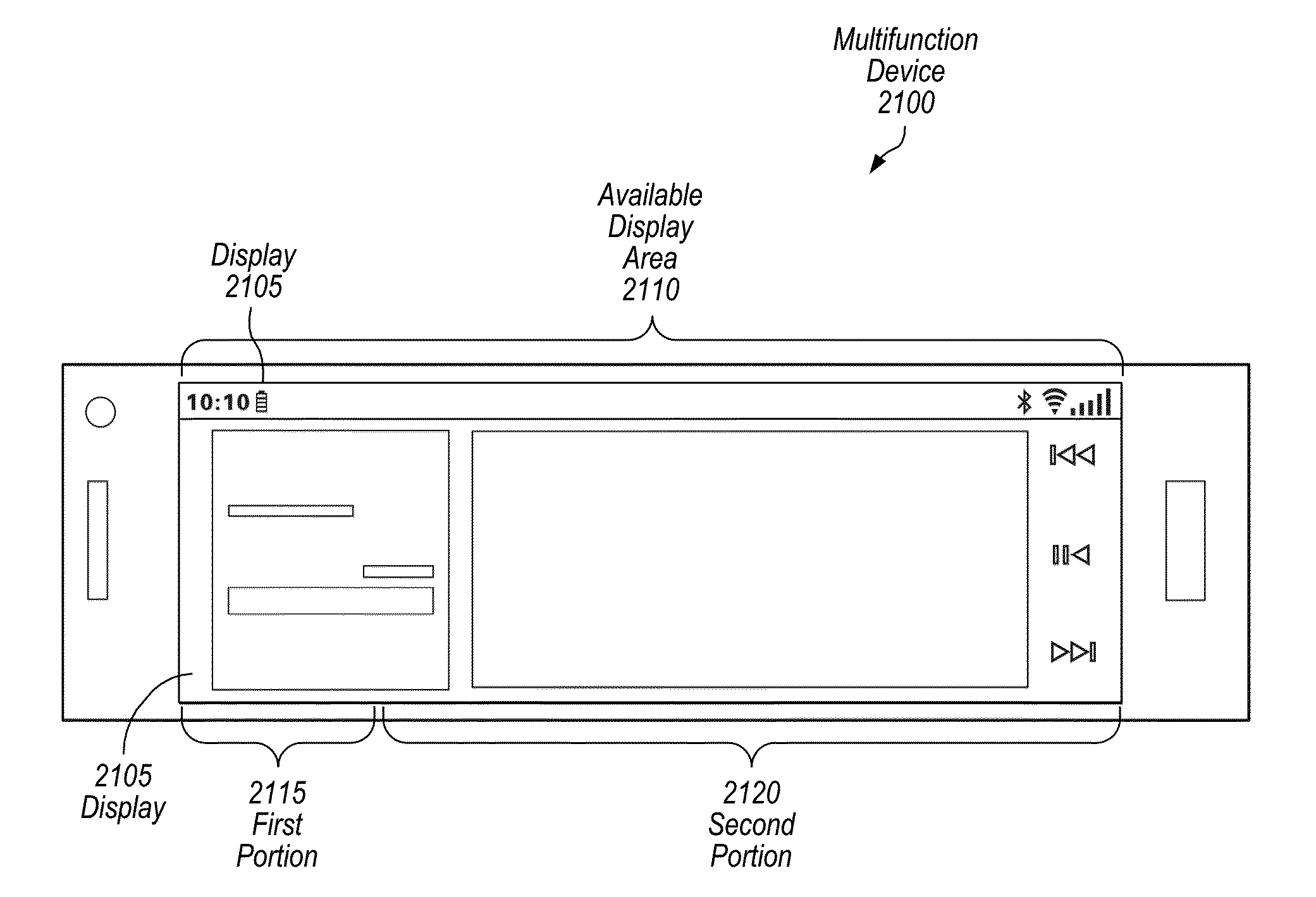 Spatially-enhanced accessibility aid for a display device