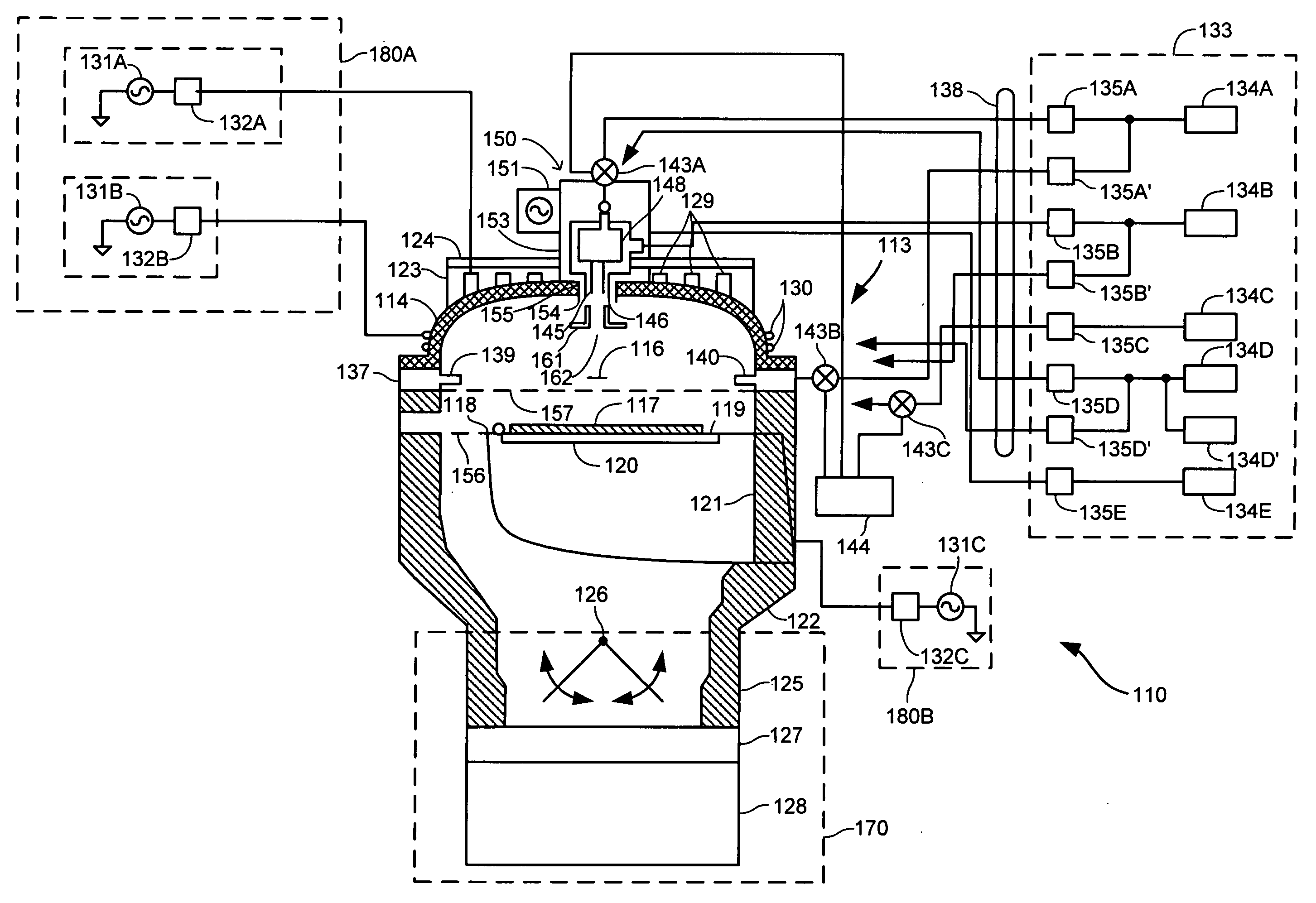 Inductive plasma system with sidewall magnet