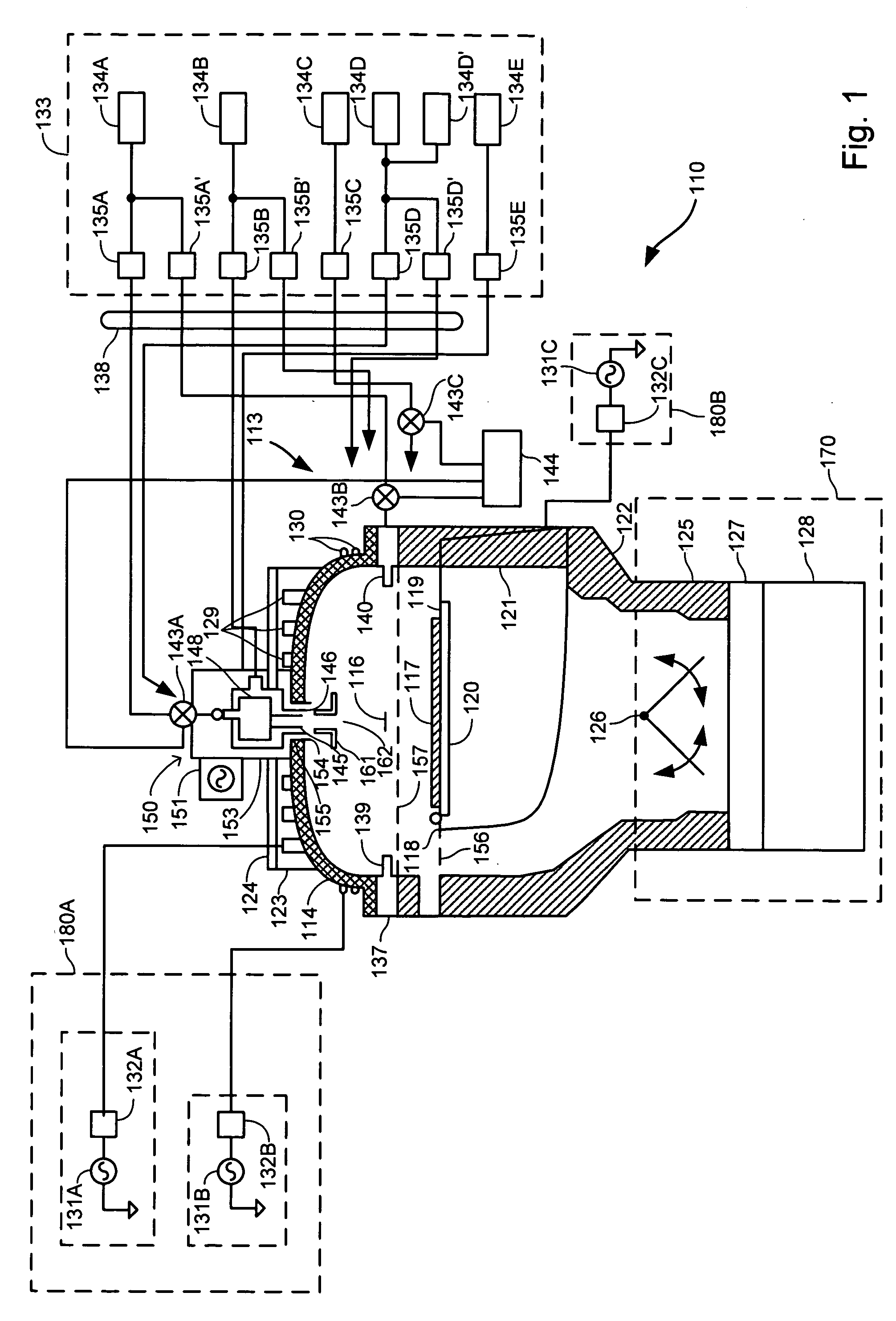 Inductive plasma system with sidewall magnet