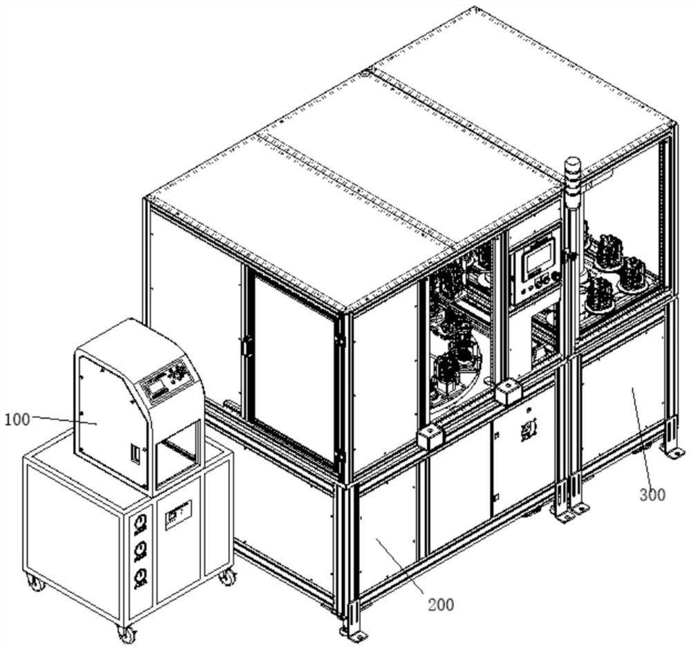 Stator installation equipment