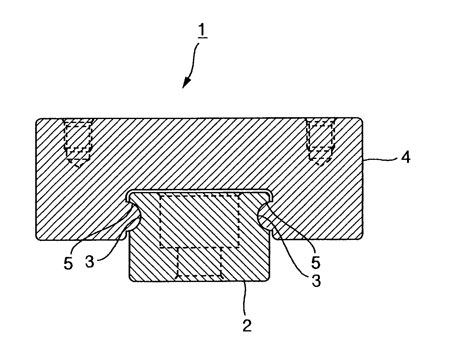 Linear guide plain bearing